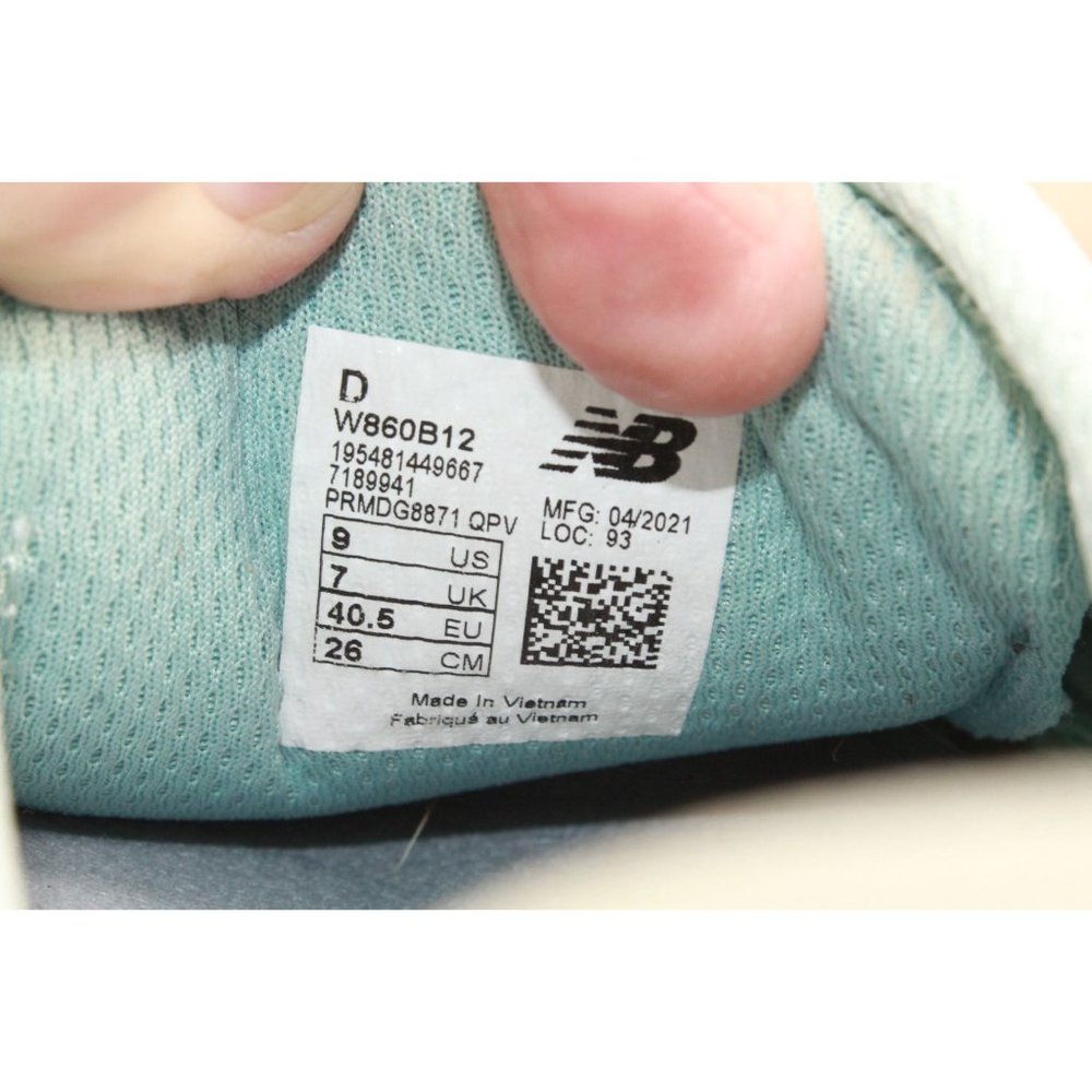 New Balance FF X 860 V12 Blue Mesh Running Shoes Sneaker Size 9 D - Picture 8 of 10